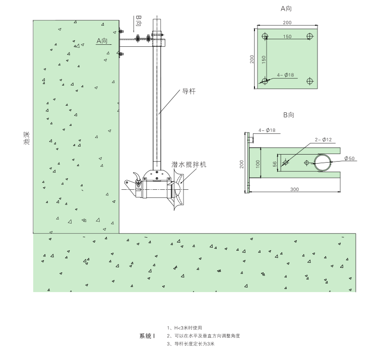 潛水?dāng)嚢铏C(jī) QJB0.85/8-260/3-740S